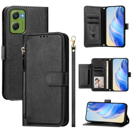 Multi-Card Slots Zipper Wallet Leather Phone Case, For Motorola Moto G17 4G / G17 Power 4G, For Motorola Moto G67 Power 5G Global, For Motorola Edge 70 5G / Moto X70 Air 5G, For Motorola Moto G06 4G