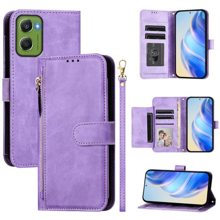 Multi-Card Slots Zipper Wallet Leather Phone Case, For Motorola Moto G17 4G / G17 Power 4G, For Motorola Moto G67 Power 5G Global, For Motorola Edge 70 5G / Moto X70 Air 5G, For Motorola Moto G06 4G
