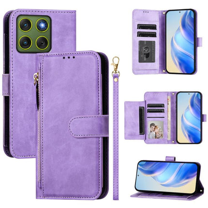 Multi-Card Slots Zipper Wallet Leather Phone Case, For Motorola Moto G17 4G / G17 Power 4G, For Motorola Moto G67 Power 5G Global, For Motorola Edge 70 5G / Moto X70 Air 5G, For Motorola Moto G06 4G