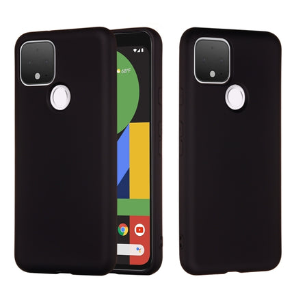 Pure Color Liquid Silicone Shockproof Full Coverage Case, For Google Pixel 5, For Google Pixel 4a 5G
