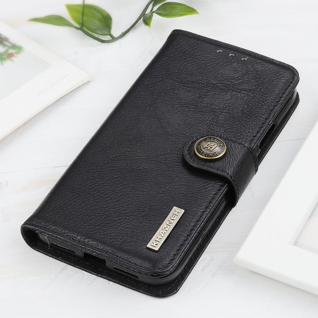 KHAZNEH Cowhide Texture Horizontal Flip Leather Case with Holder & Card Slots & Wallet, For Samsung Galaxy S20 FE 5G / S20 Fan Edition / S20 Lite