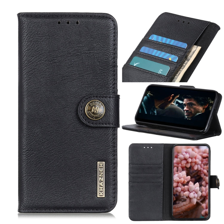 KHAZNEH Cowhide Texture Horizontal Flip Leather Case with Holder & Card Slots & Wallet, For Samsung Galaxy S20 FE 5G / S20 Fan Edition / S20 Lite