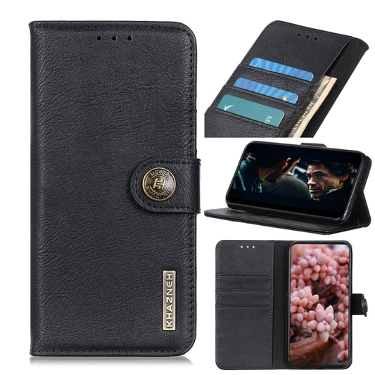 KHAZNEH Cowhide Texture Horizontal Flip Leather Case with Holder & Card Slots & Wallet, For Samsung Galaxy S20 FE 5G / S20 Fan Edition / S20 Lite