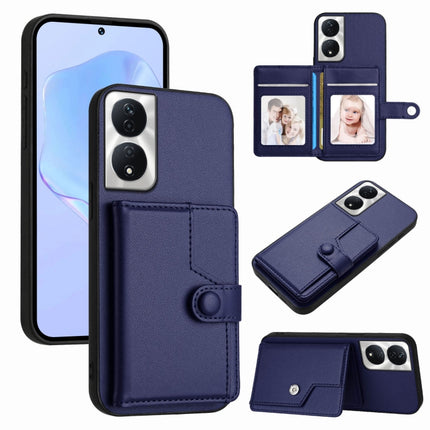 Button Card Bag RFID Anti-theft Phone Case, For Honor X8b Global, For Honor X9b / Magic6 Lite 5G, For Honor X7b / Play 8T 5G, For Honor X6a Global