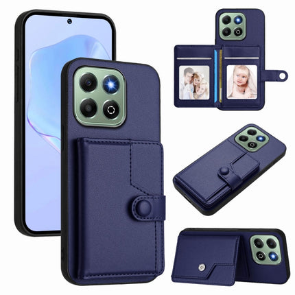 Button Card Bag RFID Anti-theft Phone Case, For Honor X6b, For Honor 200, For Honor 200 Pro, For Honor 200 Lite 5G