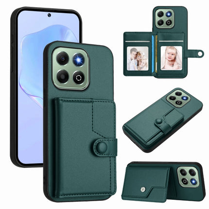Button Card Bag RFID Anti-theft Phone Case, For Honor X6b, For Honor 200, For Honor 200 Pro, For Honor 200 Lite 5G