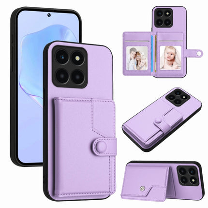 Button Card Bag RFID Anti-theft Phone Case, For Honor X8b Global, For Honor X9b / Magic6 Lite 5G, For Honor X7b / Play 8T 5G, For Honor X6a Global