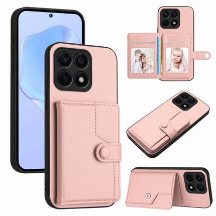 Button Card Bag RFID Anti-theft Phone Case, For Honor 90, For Honor X50i, For Honor X7a / Play7T, For Honor X8a
