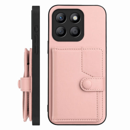 Button Card Bag RFID Anti-theft Phone Case, For Honor X8b Global, For Honor X9b / Magic6 Lite 5G, For Honor X7b / Play 8T 5G, For Honor X6a Global