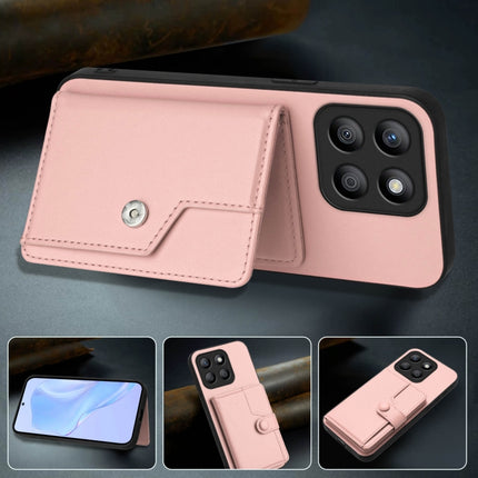 Button Card Bag RFID Anti-theft Phone Case, For Honor X8b Global, For Honor X9b / Magic6 Lite 5G, For Honor X7b / Play 8T 5G, For Honor X6a Global