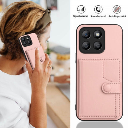 Button Card Bag RFID Anti-theft Phone Case, For Honor X8b Global, For Honor X9b / Magic6 Lite 5G, For Honor X7b / Play 8T 5G, For Honor X6a Global