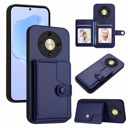 Button Card Bag RFID Anti-theft Phone Case, For Honor X8b Global, For Honor X9b / Magic6 Lite 5G, For Honor X7b / Play 8T 5G, For Honor X6a Global