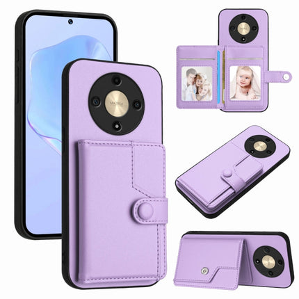 Button Card Bag RFID Anti-theft Phone Case, For Honor X8b Global, For Honor X9b / Magic6 Lite 5G, For Honor X7b / Play 8T 5G, For Honor X6a Global