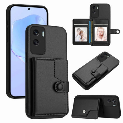 Button Card Bag RFID Anti-theft Phone Case, For Honor 90, For Honor X50i, For Honor X7a / Play7T, For Honor X8a