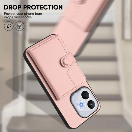 Button Card Bag RFID Anti-theft Phone Case, For Honor 400 Lite Global / X70i, For Honor X8c 4G, For Honor X60 Pro / X9c / Magic7 Lite, For Honor X60 / X9c Smart