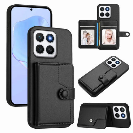 Button Card Bag RFID Anti-theft Phone Case, For Honor 400 Lite Global / X70i, For Honor X8c 4G, For Honor X60 Pro / X9c / Magic7 Lite, For Honor X60 / X9c Smart