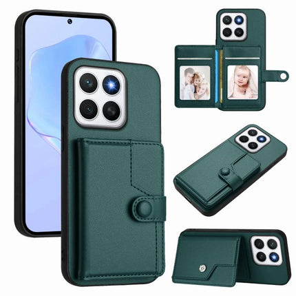 Button Card Bag RFID Anti-theft Phone Case, For Honor 400 Lite Global / X70i, For Honor X8c 4G, For Honor X60 Pro / X9c / Magic7 Lite, For Honor X60 / X9c Smart