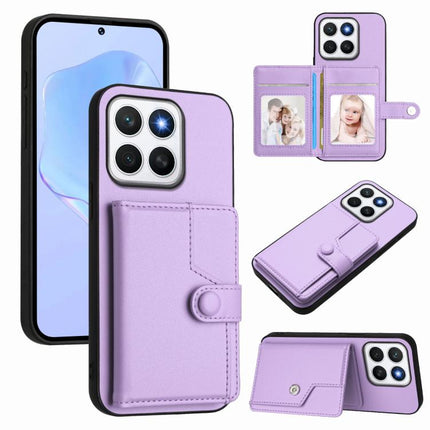 Button Card Bag RFID Anti-theft Phone Case, For Honor 400 Lite Global / X70i, For Honor X8c 4G, For Honor X60 Pro / X9c / Magic7 Lite, For Honor X60 / X9c Smart