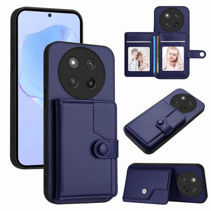 Button Card Bag RFID Anti-theft Phone Case, For Honor 400 Lite Global / X70i, For Honor X8c 4G, For Honor X60 Pro / X9c / Magic7 Lite, For Honor X60 / X9c Smart