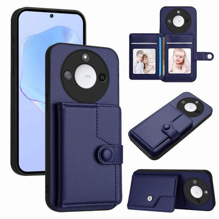 Button Card Bag RFID Anti-theft Phone Case, For Honor 400 Lite Global / X70i, For Honor X8c 4G, For Honor X60 Pro / X9c / Magic7 Lite, For Honor X60 / X9c Smart