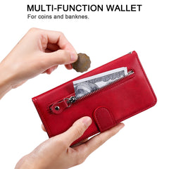 Fashion Calf Texture Zipper Horizontal Flip Leather Case with Stand & Card Slots & Wallet Function, For iPhone 12 mini, For iPhone 12 Pro Max, For Xiaomi Redmi 9C, For Xiaomi Redmi 9A, For Samsung Galaxy Note20 Ultra, For Samsung Galaxy Note20