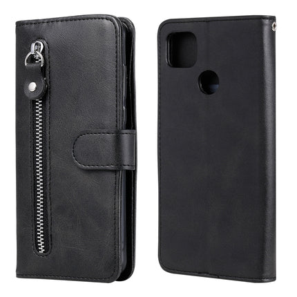 Fashion Calf Texture Zipper Horizontal Flip Leather Case with Stand & Card Slots & Wallet Function, For iPhone 12 Pro / 12, For iPhone 12 Pro Max, For Xiaomi Redmi 9C, For Xiaomi Redmi 9A