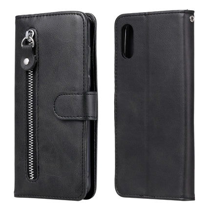 Fashion Calf Texture Zipper Horizontal Flip Leather Case with Stand & Card Slots & Wallet Function, For iPhone 12 Pro / 12, For iPhone 12 Pro Max, For Xiaomi Redmi 9C, For Xiaomi Redmi 9A