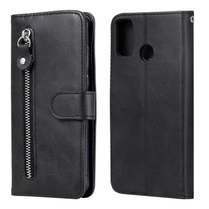 Fashion Calf Texture Zipper Horizontal Flip Leather Case with Stand & Card Slots & Wallet Function, For Samsung Galaxy Note20 Ultra, For Samsung Galaxy Note20, For Huawei Honor 9X Lite
