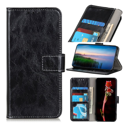 Retro Crazy Horse Texture Horizontal Flip Leather Case with Holder & Card Slots & Photo Frame & Wallet, For Samsung Galaxy S20 FE 5G / S20 Fan Edition / S20 Lite