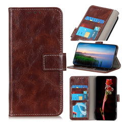 Retro Crazy Horse Texture Horizontal Flip Leather Case with Holder & Card Slots & Photo Frame & Wallet, For Samsung Galaxy S20 FE 5G / S20 Fan Edition / S20 Lite
