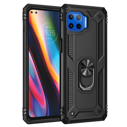Shockproof TPU + PC Protective Case with 360 Degree Rotating Holder, For Motorola Moto G Fast, For Motorola Moto G 5G Plus
