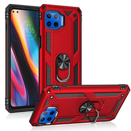 Shockproof TPU + PC Protective Case with 360 Degree Rotating Holder, For Motorola Moto G Fast, For Motorola Moto G 5G Plus
