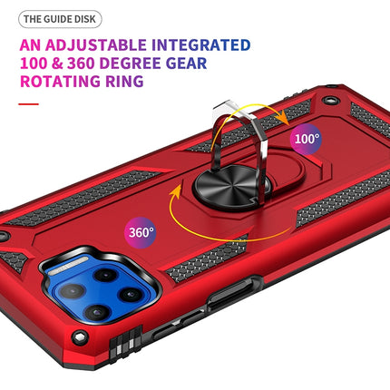 Shockproof TPU + PC Protective Case with 360 Degree Rotating Holder, For Motorola Moto G Fast, For Motorola Moto G 5G Plus