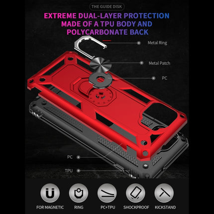 Shockproof TPU + PC Protective Case with 360 Degree Rotating Holder, For Motorola Moto G Fast, For Motorola Moto G 5G Plus