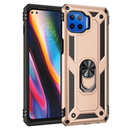 Shockproof TPU + PC Protective Case with 360 Degree Rotating Holder, For Motorola Moto G Fast, For Motorola Moto G 5G Plus