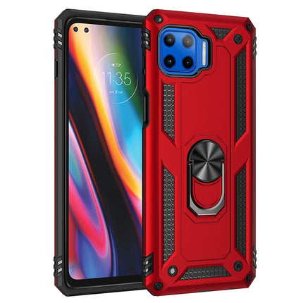 Shockproof TPU + PC Protective Case with 360 Degree Rotating Holder, For Motorola Moto G Fast, For Motorola Moto G 5G Plus
