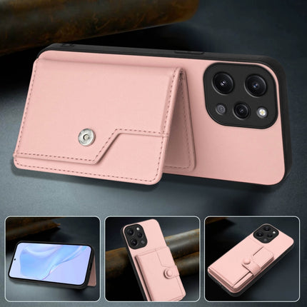 Button Card Bag RFID Anti-theft Phone Case, For Redmi 12 4G Global, For Redmi Note 12 Turbo, For Redmi K60 / K60 Pro, For Redmi Note 12S 4G Global