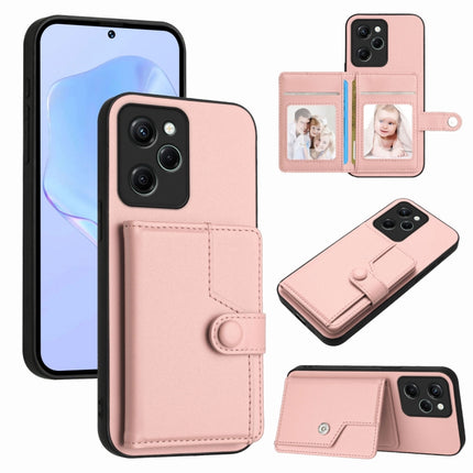 Button Card Bag RFID Anti-theft Phone Case, For Redmi Note 12 4G Global, For Redmi Note 12 Pro+ Global, For Redmi Note 12 Pro 5G Global, For Redmi Note 12 Pro Speed
