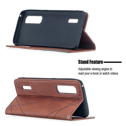 Rhombus Texture Horizontal Flip Magnetic Leather Case with Holder & Card Slots, For OPPO Find X2 Pro, For OPPO Reno4 5G, For OPPO Find X2 Neo / Reno 3 Pro