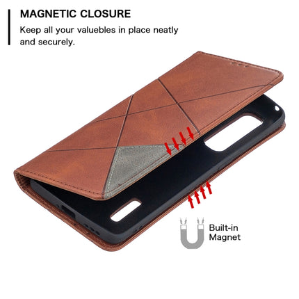 Rhombus Texture Horizontal Flip Magnetic Leather Case with Holder & Card Slots, For OPPO Find X2 Pro, For OPPO Reno4 5G, For OPPO Find X2 Neo / Reno 3 Pro