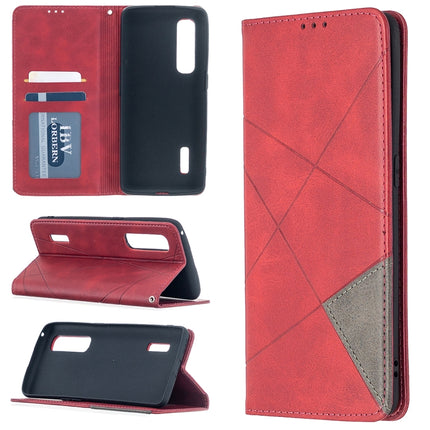 Rhombus Texture Horizontal Flip Magnetic Leather Case with Holder & Card Slots, For OPPO Find X2 Pro, For OPPO Reno4 5G, For OPPO Find X2 Neo / Reno 3 Pro