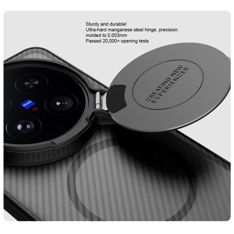 NILLKIN CamShield Prop MagSafe Magnetic Translucent PC Phone Case, For vivo X200 Ultra, For vivo X200 Pro