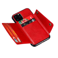 Leather Protective Case with Holder & Card Slots, For iPhone 12 mini, For iPhone 12 / 12 Pro, For iPhone 12 Pro Max