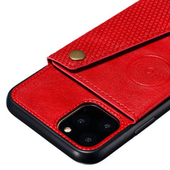 Leather Protective Case with Holder & Card Slots, For iPhone 12 mini, For iPhone 12 / 12 Pro, For iPhone 12 Pro Max