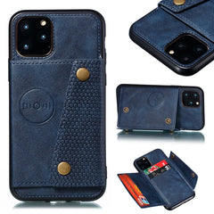 Leather Protective Case with Holder & Card Slots, For iPhone 12 mini, For iPhone 12 / 12 Pro, For iPhone 12 Pro Max