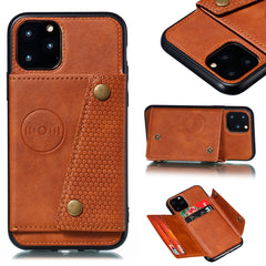 Leather Protective Case with Holder & Card Slots, For iPhone 12 mini, For iPhone 12 / 12 Pro, For iPhone 12 Pro Max