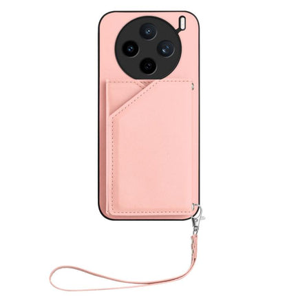 Skin Feel Four Card Slots Phone Case with Wrist Strap, For vivo X200s, For vivo Y29 4G / T4x / Y300t, For vivo V50 / V50e, For vivo X200 Ultra