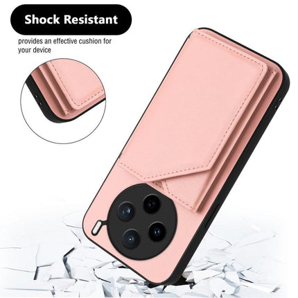 Skin Feel Four Card Slots Phone Case with Wrist Strap, For vivo X200s, For vivo Y29 4G / T4x / Y300t, For vivo V50 / V50e, For vivo X200 Ultra