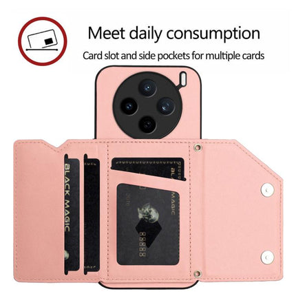 Skin Feel Four Card Slots Phone Case with Wrist Strap, For vivo X200s, For vivo Y29 4G / T4x / Y300t, For vivo V50 / V50e, For vivo X200 Ultra