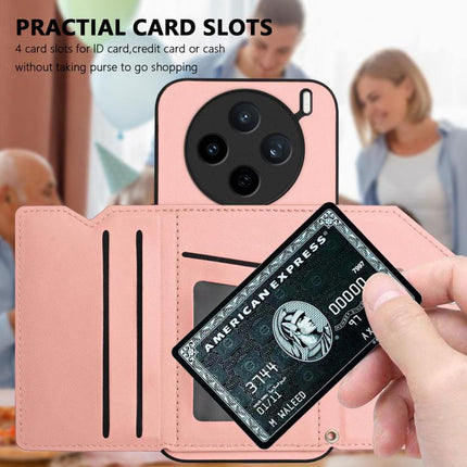 Skin Feel Four Card Slots Phone Case with Wrist Strap, For vivo X200s, For vivo Y29 4G / T4x / Y300t, For vivo V50 / V50e, For vivo X200 Ultra
